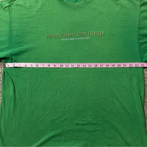 Vintage Notre Dame Tee Distressed - Picture 7 of 7